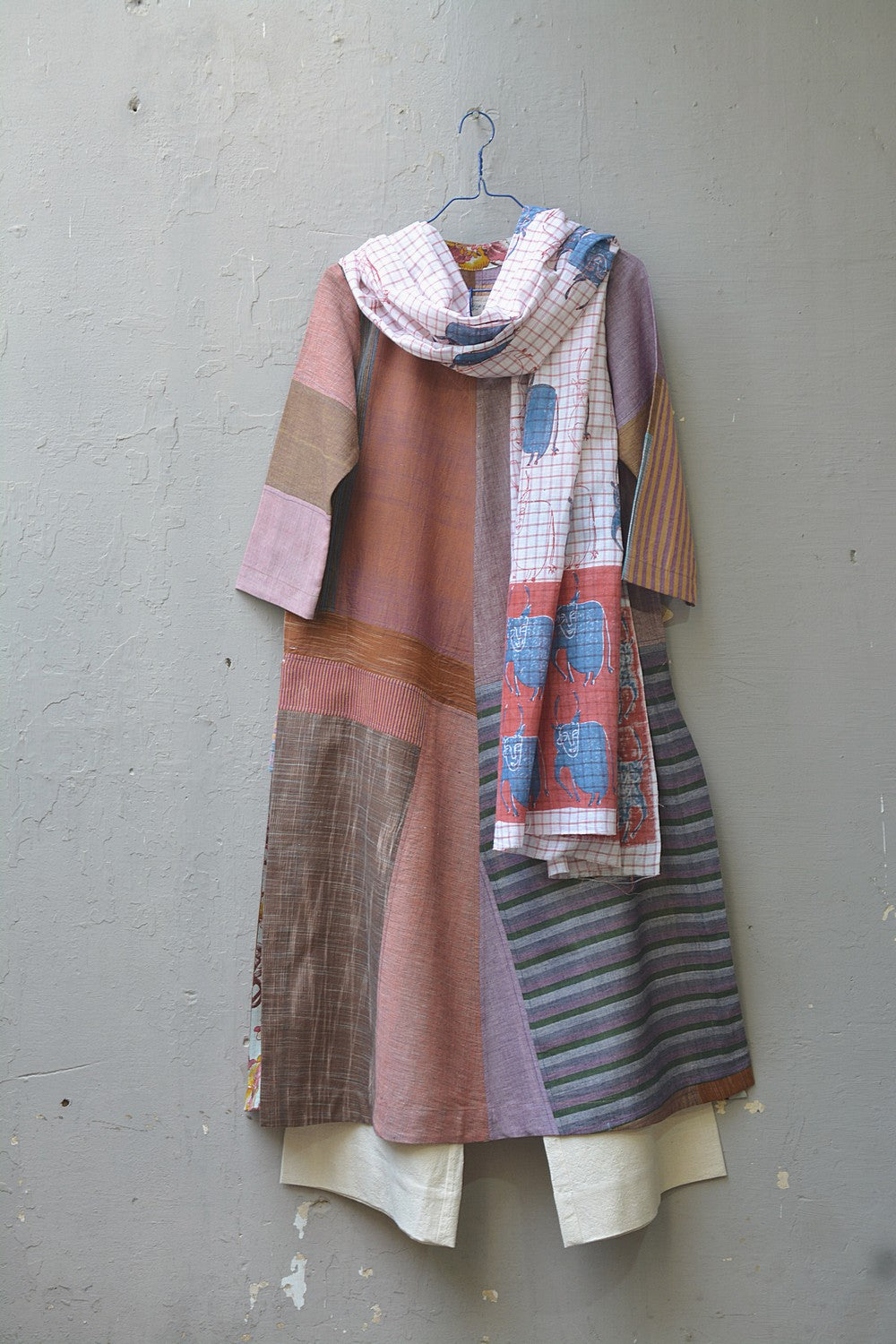Upcycled Khadi Kurta - Mannu