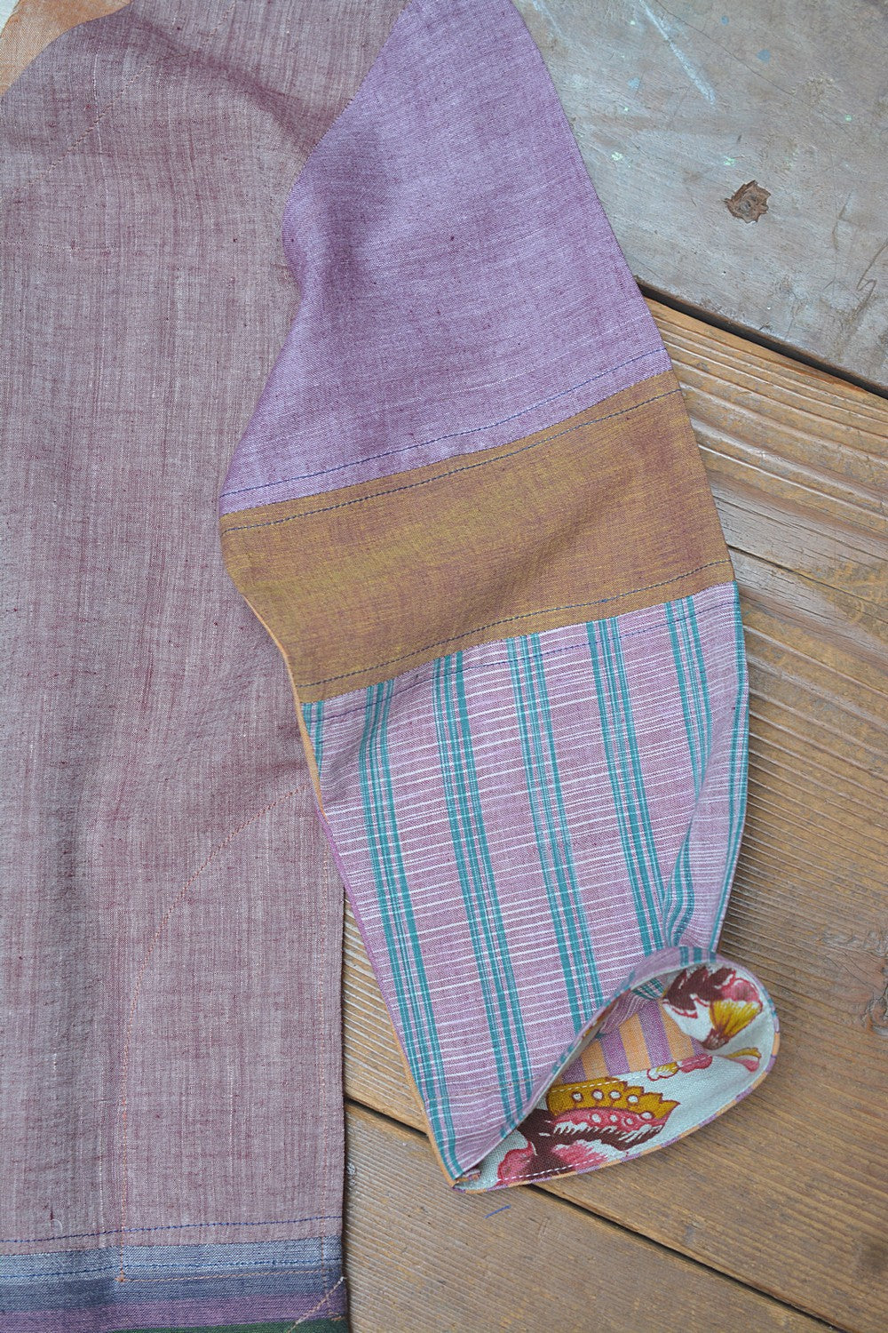 Upcycled Khadi Kurta - Mannu