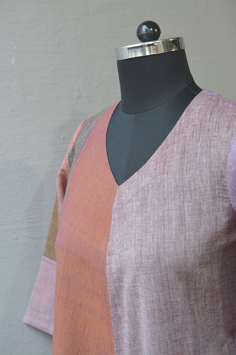 Upcycled Khadi Kurta - Mannu