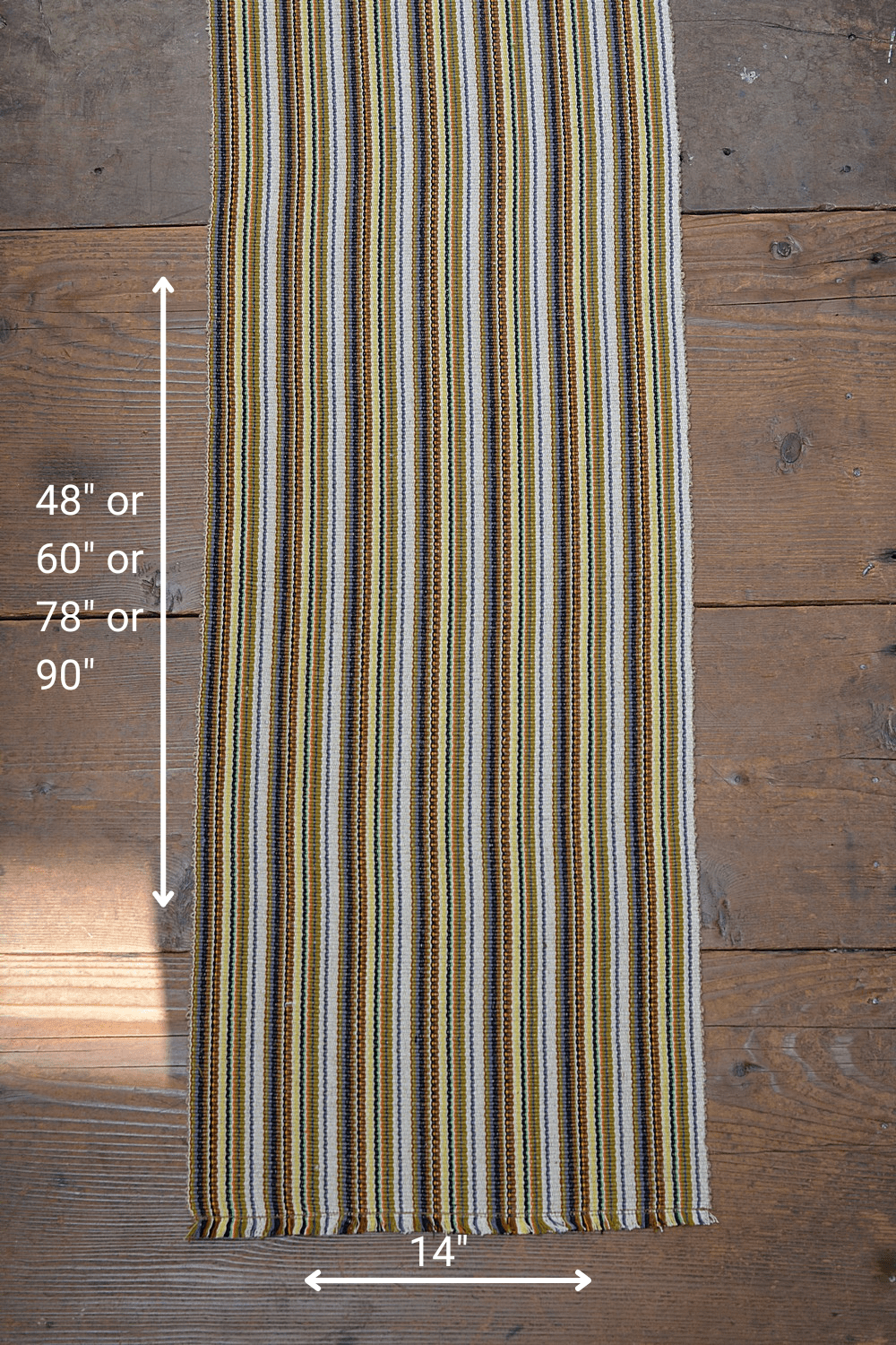Woad - Gudaar Patti Table Runner - metaphorracha