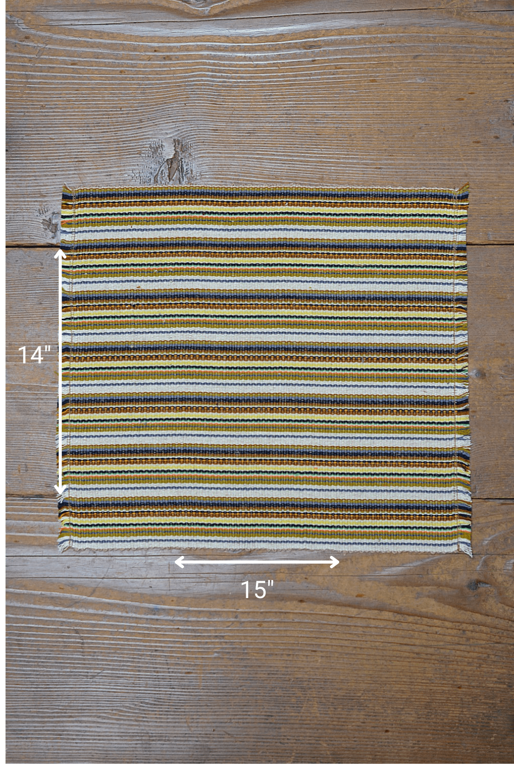 Woad - Gudaar Patti Tablemat - metaphorracha