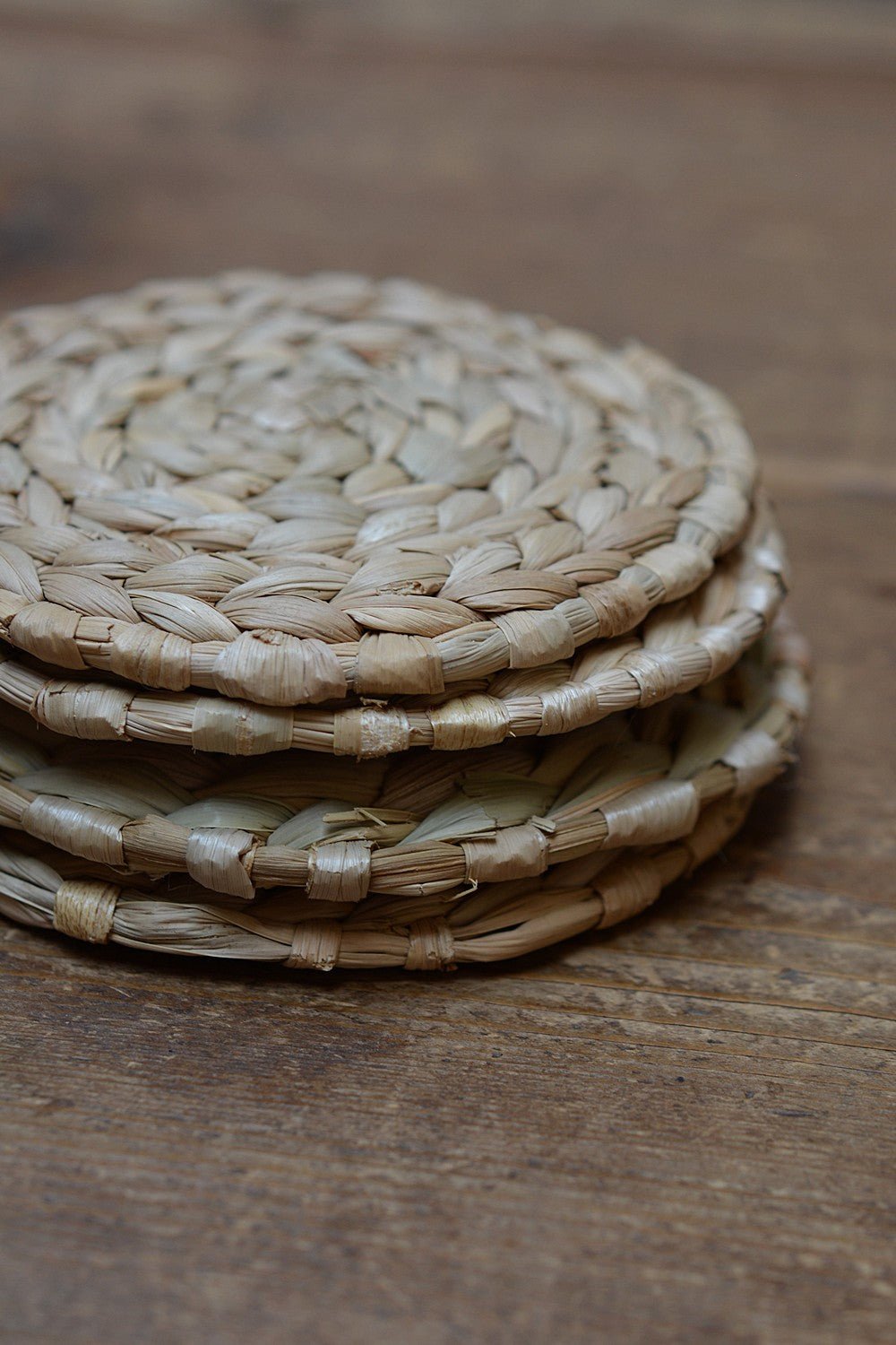 Bulrush Coasters - metaphorracha