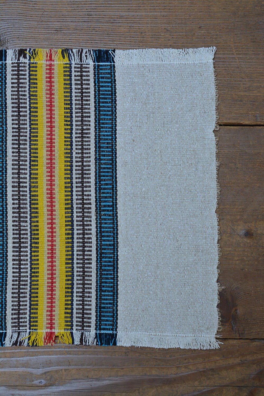 Placemats for Dining Table: Yellow & Blue - metaphorracha