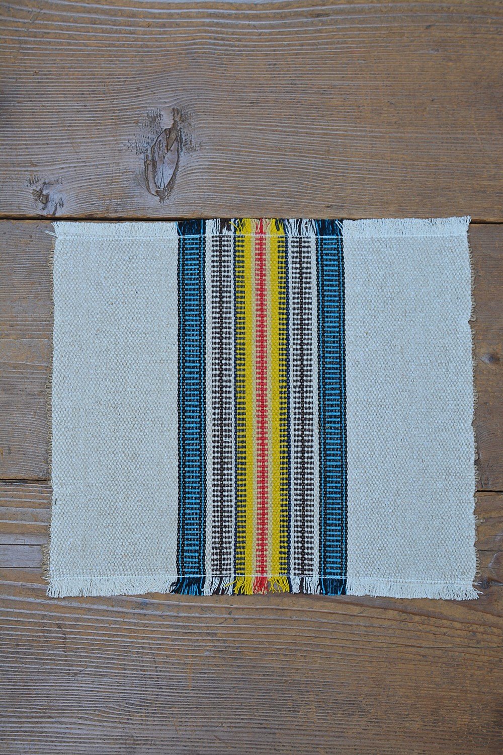 Placemats for Dining Table: Yellow & Blue - metaphorracha