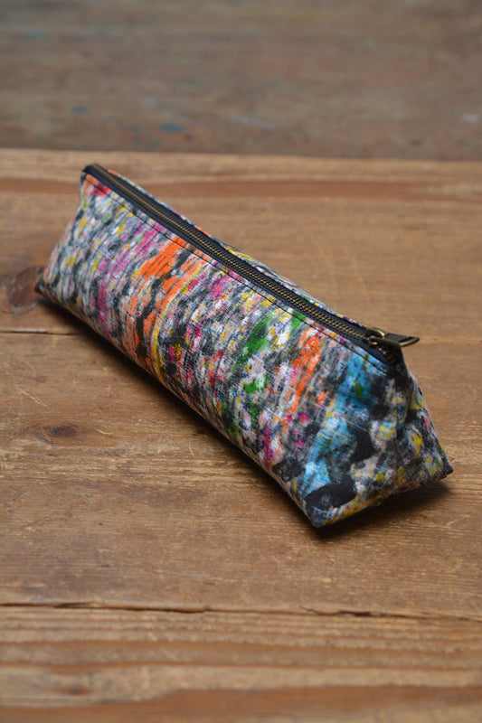 Upcycled Fabric Pouch | Fabric of freedom - metaphorracha
